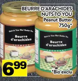 Supermarché PA BEURRE D'ARACHIDES NUTS TO YOU | Peanut Butter offer