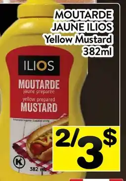 Supermarché PA MOUTARDE JAUNE ILIOS | Yellow Mustard offer