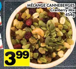 Supermarché PA MÉLANGE CANNEBERGES | Cranberry Mix offer