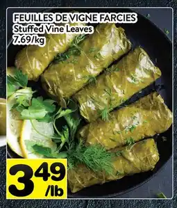 Supermarché PA FEUILLES DE VIGNE FARCIES | Stuffed Vine Leaves offer