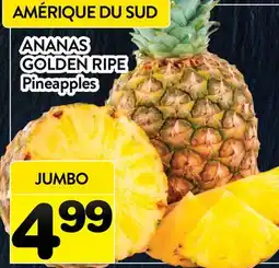 Supermarché PA ANANAS GOLDEN RIPE | Pineapples offer