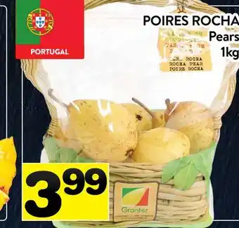 Supermarché PA POIRES ROCHA | Pears offer