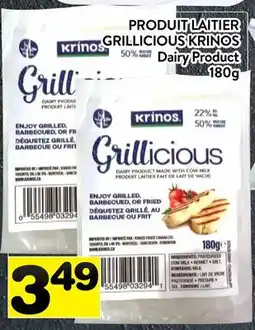 Supermarché PA PRODUIT LAITIER GRILLICIOUS KRINOS | Dairy Product offer