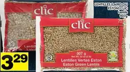 Supermarché PA LENTILLES (LAIRD OU ESTON) CLIC | Lentils offer