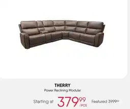 Meubles RD THERRY Power Reclining Modular offer