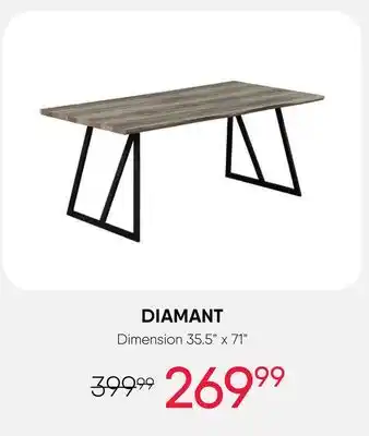 Meubles RD DIAMANT offer