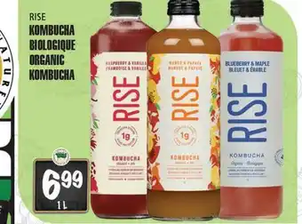 Marches Tau KOMBUCHA BIOLOGIQUE RISE offer