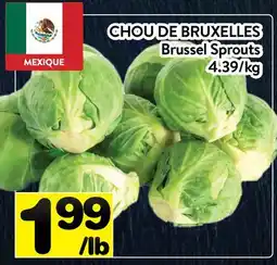 Supermarché PA CHOU DE BRUXELLES | Brussel Sprouts offer