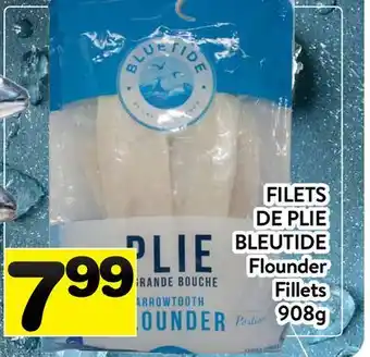 Supermarché PA FILETS DE PLIE BLEUTIDE | Flounder Fillets offer