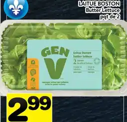 Supermarché PA LAITUE BOSTON GEN V | Butter Lettuce offer