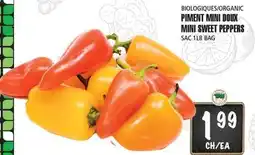 Marches Tau PIMENT MINI DOUX BIOLOGIQUES offer