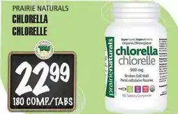 Marches Tau CHLORELLA PRAIRIE NATURALS offer