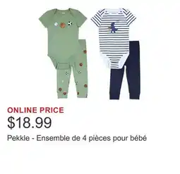 Costco Pekkle - Ensemble de 4 pièces pour bébé offer