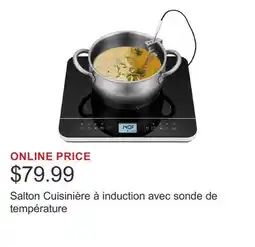 Costco Salton Cuisinière à induction avec sonde de température offer