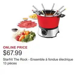 Costco Starfrit The Rock - Ensemble à fondue électrique 13 pièces offer