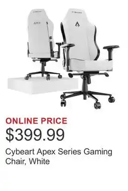 Costco Cybeart Apex Series Gaming Chair, White offer