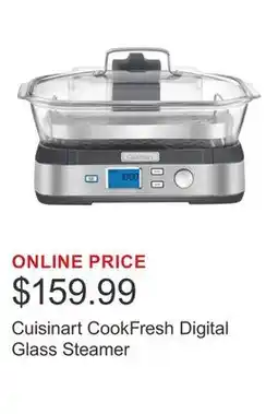 Costco Cuisinart CookFresh Digital Glass Steamer offer