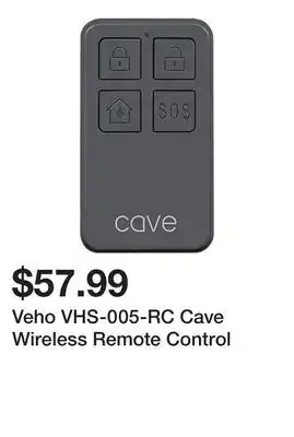 Newegg Veho VHS-005-RC Cave Wireless Remote Control offer