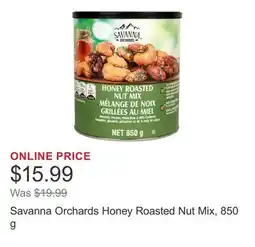 Costco Savanna Orchards Honey Roasted Nut Mix, 850 g offer