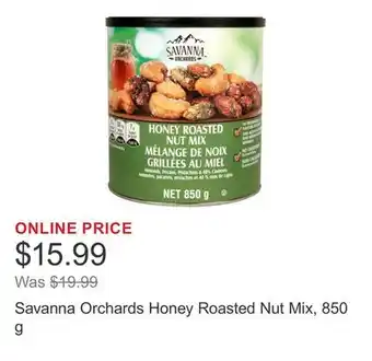 Costco Savanna Orchards Honey Roasted Nut Mix, 850 g offer