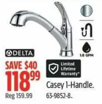 Canadian Tire Casey 1-Handle offer