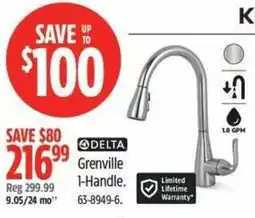 Canadian Tire Grenville 1-Handle offer