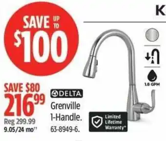 Canadian Tire Grenville 1-Handle offer