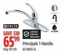 Canadian Tire Principals 1-Handle offer