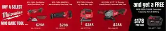 Atlas Tools & Machinery M18 FUEL Oscillating Multi-Tool Bare Tool offer