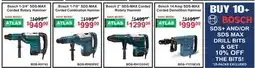 Atlas Tools & Machinery Bosch 1-3/4 SDS-MAX Corded Rotary Hammer offer