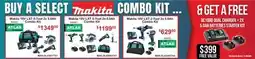 Atlas Tools & Machinery Makita 18V LXT 5-Tool 2x 5.0Ah Combo Kit offer