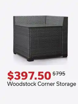 Dot Furniture Woodstock Corner Storage offer