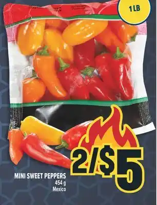 Marché Adonis MINI SWEET PEPPERS offer