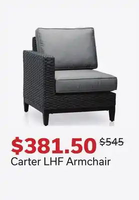 Dot Furniture Carter LHF Armchair offer