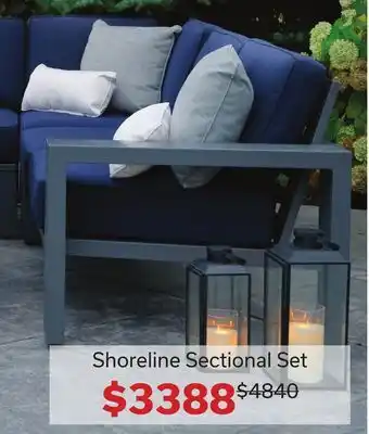 Dot Furniture Shoreline Sectional Set offer