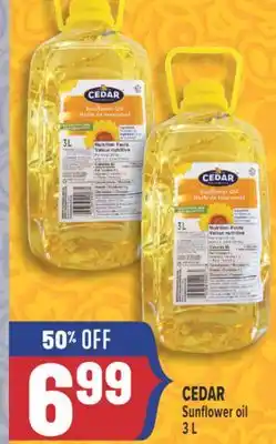 Marché Adonis CEDAR Sunflower oil offer