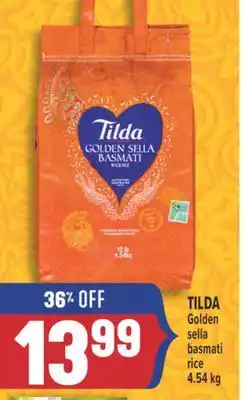 Marché Adonis TILDA Golden sella basmati rice offer