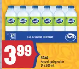 Marché Adonis NAYA Natural spring water offer