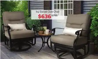 Dot Furniture Ivy Swivel Club Chair offer