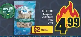 Marché Adonis BLUE TIDE Raw peeled white shrimp 41/50 offer