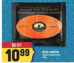 Marché Adonis ROYAL HARBOUR Atlantic smoked salmon offer