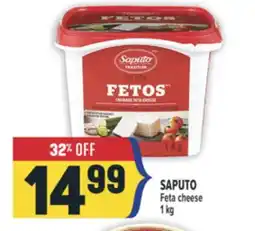 Marché Adonis SAPUTO Feta cheese offer