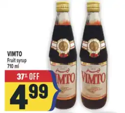 Marché Adonis VIMTO FRUIT SYRUP offer