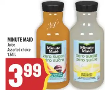 Marché Adonis MINUTE MAID Juice offer