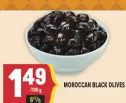 Marché Adonis MOROCCAN BLACK OLIVES offer