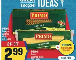 Marché Adonis PRIMO Lasagna offer