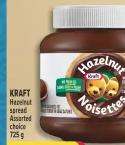 Marché Adonis KRAFT Hazelnut spread offer