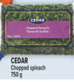 Marché Adonis CEDAR CHOPPED SPINACH offer