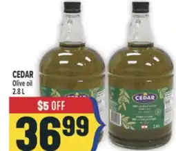 Marché Adonis CEDAR Olive oil offer