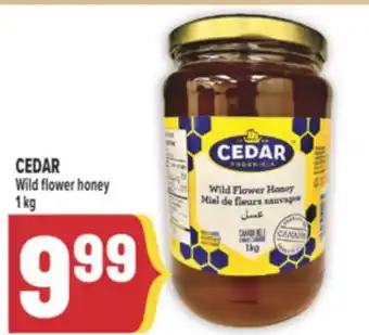 Marché Adonis CEDAR Wild flower honey offer